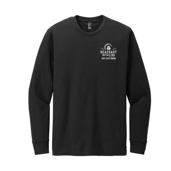 Standard Logo Long Sleeve Tee in Black Thumbnail