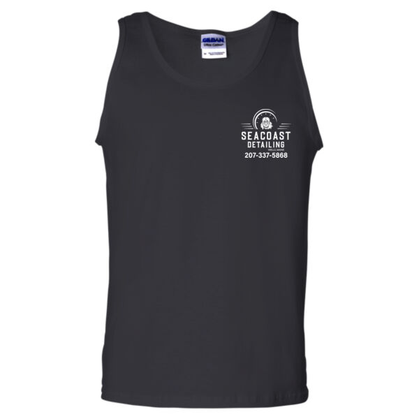 Summer Design Tank Top in Black Thumbnail